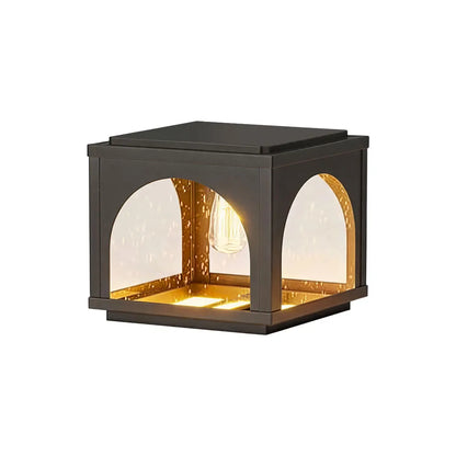 Solar Outdoor Pillar Lights Modern E27 Courtyard Lights - view 11