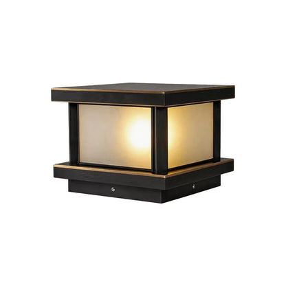 Outdoor Lights for Pillar Tops Modern Copper Waterproof Light - view 11