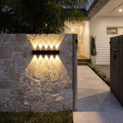 Outdoor Up Down LED Wall Light Modern Style Linear Light - view 3
