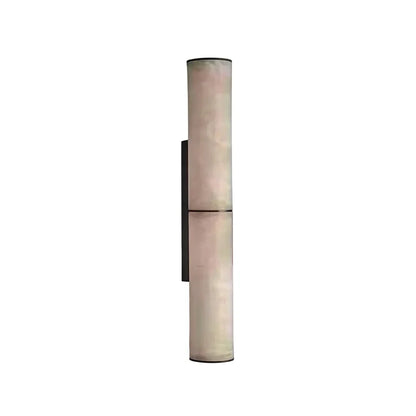 Modern Vertical Wall Sconce Luxury Marble Cylinder Light - view 10