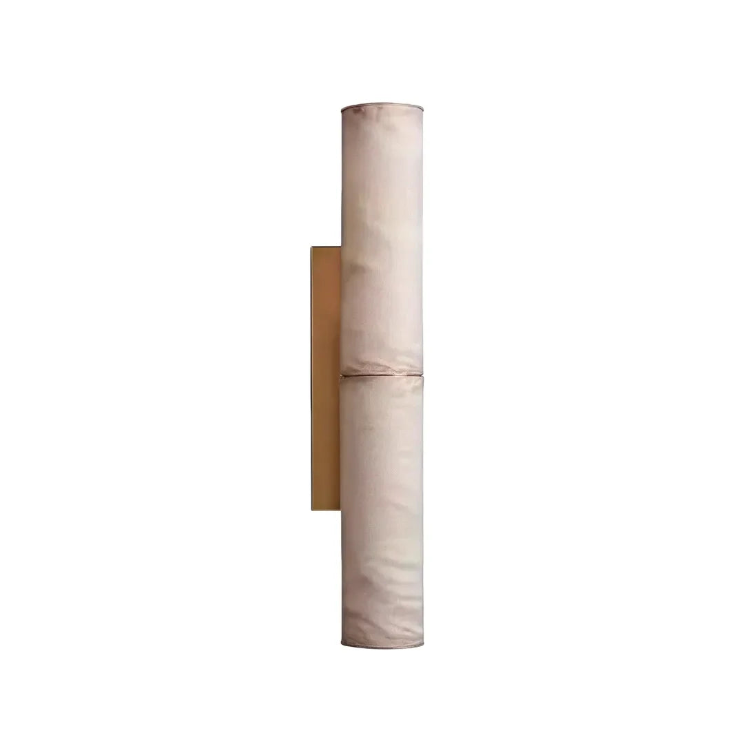 Modern Vertical Wall Sconce Luxury Marble Cylinder Light - view 7