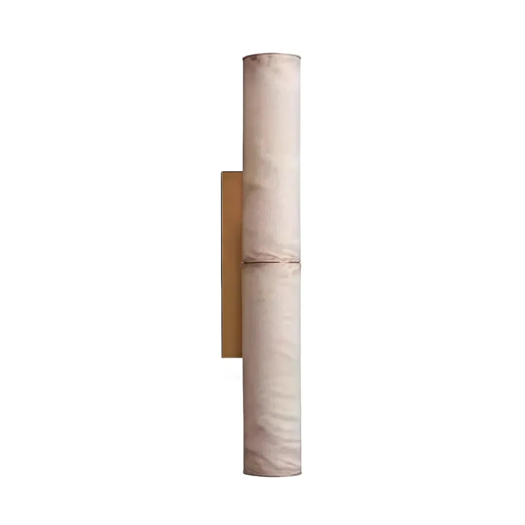Modern Vertical Wall Sconce Luxury Marble Cylinder Light - view 8