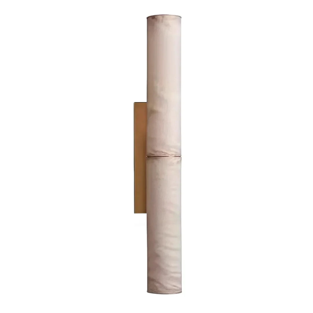 Modern Vertical Wall Sconce Luxury Marble Cylinder Light - view 9