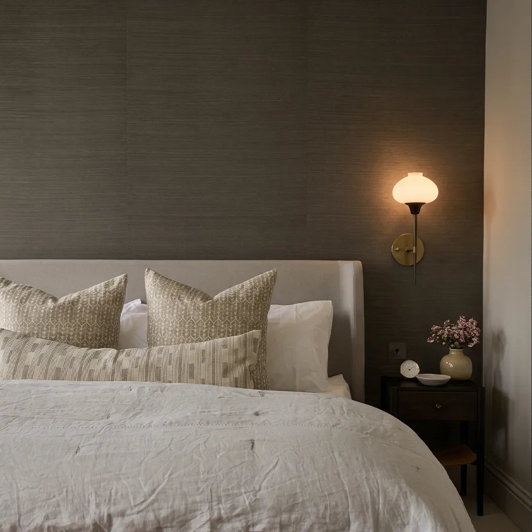 Modern Wall Light Fixture Torch Glass Ambient Wall Sconce