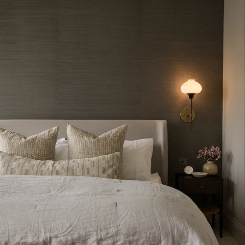 Modern Wall Light Fixture Torch Glass Ambient Wall Sconce