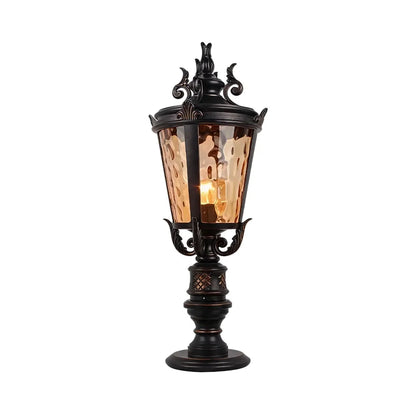 Outdoor Garden Pillar Lights European Vintage Aluminum Light - view 11