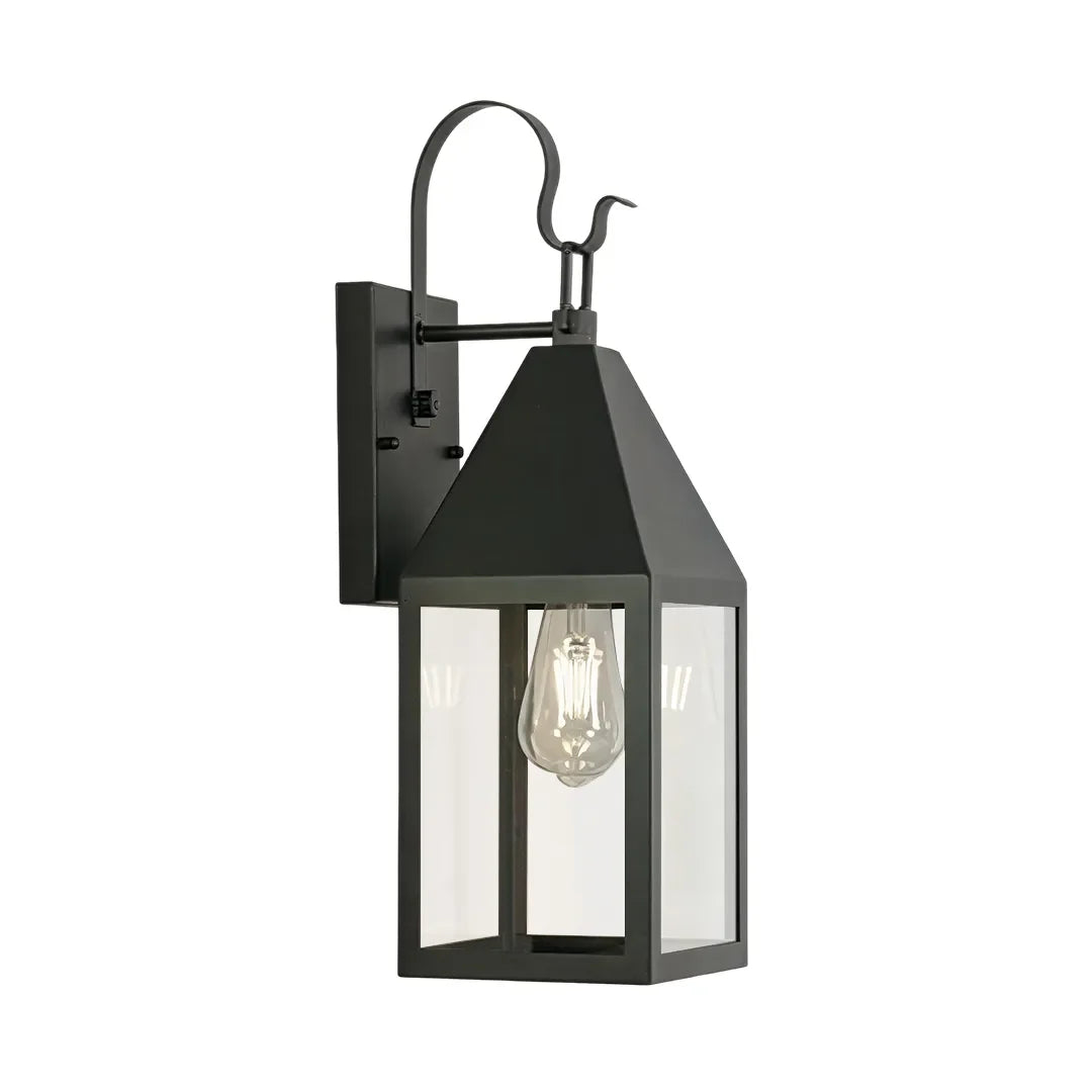 2 PCS Outdoor Black Sconce Vintage Style Wall Lantern - view 8