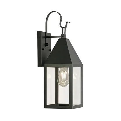2 PCS Outdoor Black Sconce Vintage Style Wall Lantern - view 8