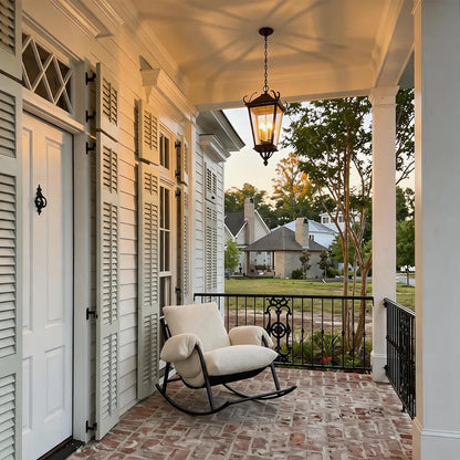 2 PCS Outdoor Ceiling Pendant Light European Vintage Hanging Lantern - view 2