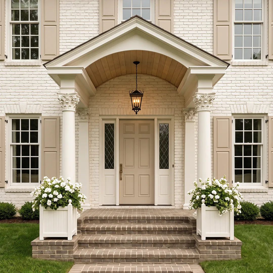 2 PCS Outdoor Ceiling Pendant Light European Vintage Hanging Lantern - view 3