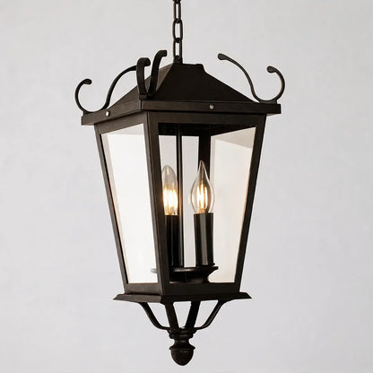 2 PCS Outdoor Ceiling Pendant Light European Vintage Hanging Lantern - view 8