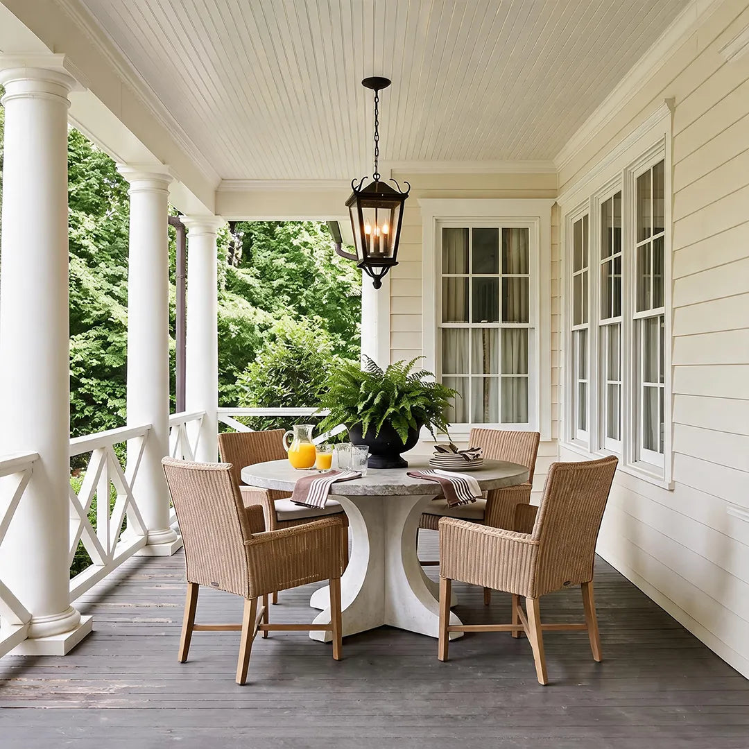 2 PCS Outdoor Ceiling Pendant Light European Vintage Hanging Lantern - view 5