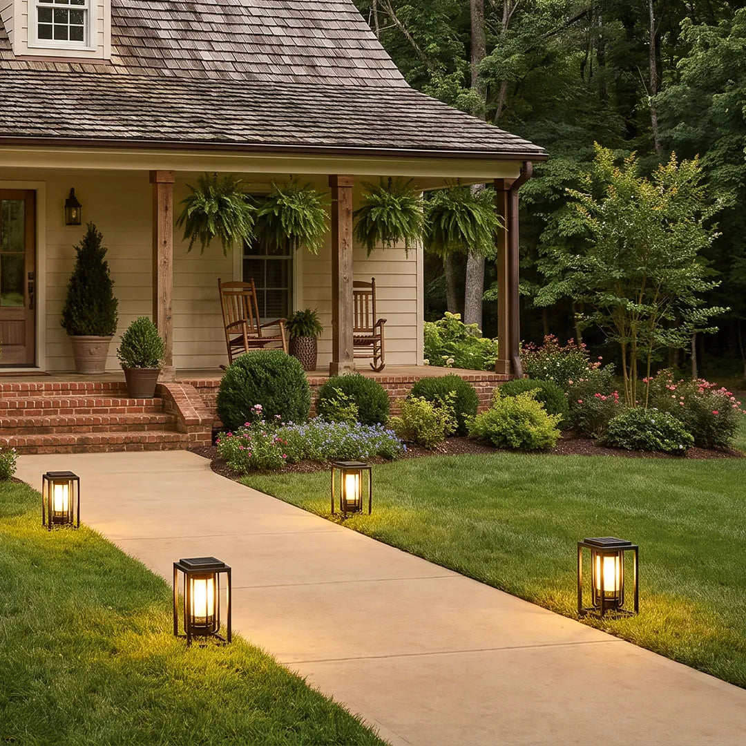 Outdoor Lantern Light Fixture Modern Landscape Lighting - view 3