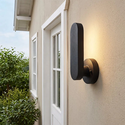 Outdoor Modern Wall Lighting Minimalist Cement LED Light