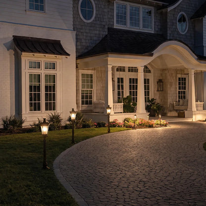 Lamp Post Light Fixture European Vintage Outdoor Light - view 6