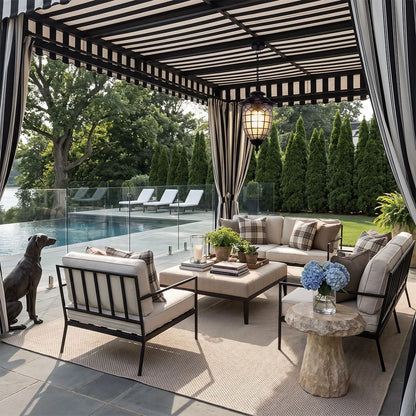 Outdoor Pendant Lighting Fixtures Vintage European Ceiling Light - view 4