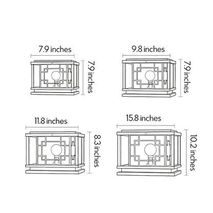 Square Pillar Lights Outdoor Waterproof Solar Gate Light - view 17
