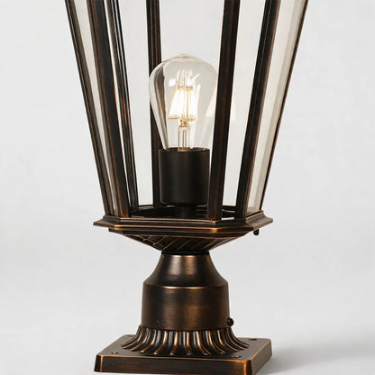 2 PCS Outdoor Pillar Light Fixtures European Vintage Light - view 8
