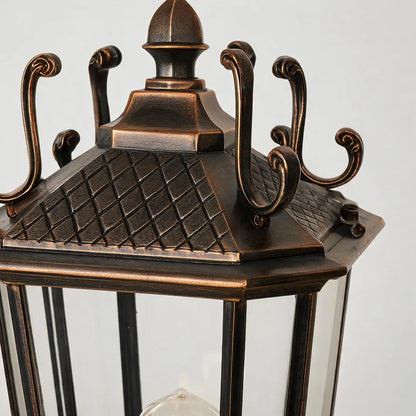 2 PCS Outdoor Pillar Light Fixtures European Vintage Light - view 7