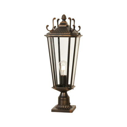 2 PCS Outdoor Pillar Light Fixtures European Vintage Light - view 9