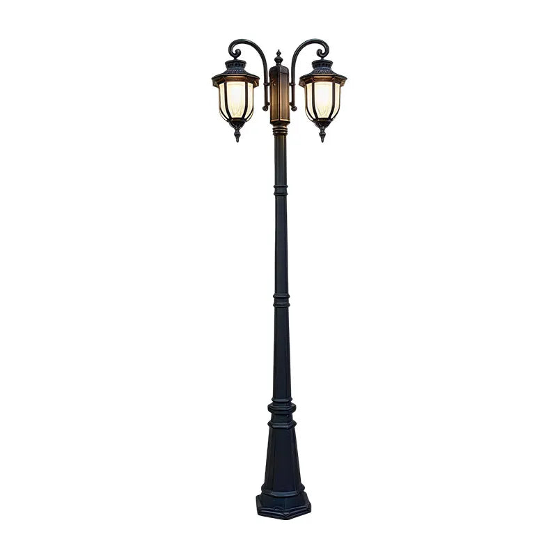Outdoor Post Light Fixture European Garden Lamp Post - view 8