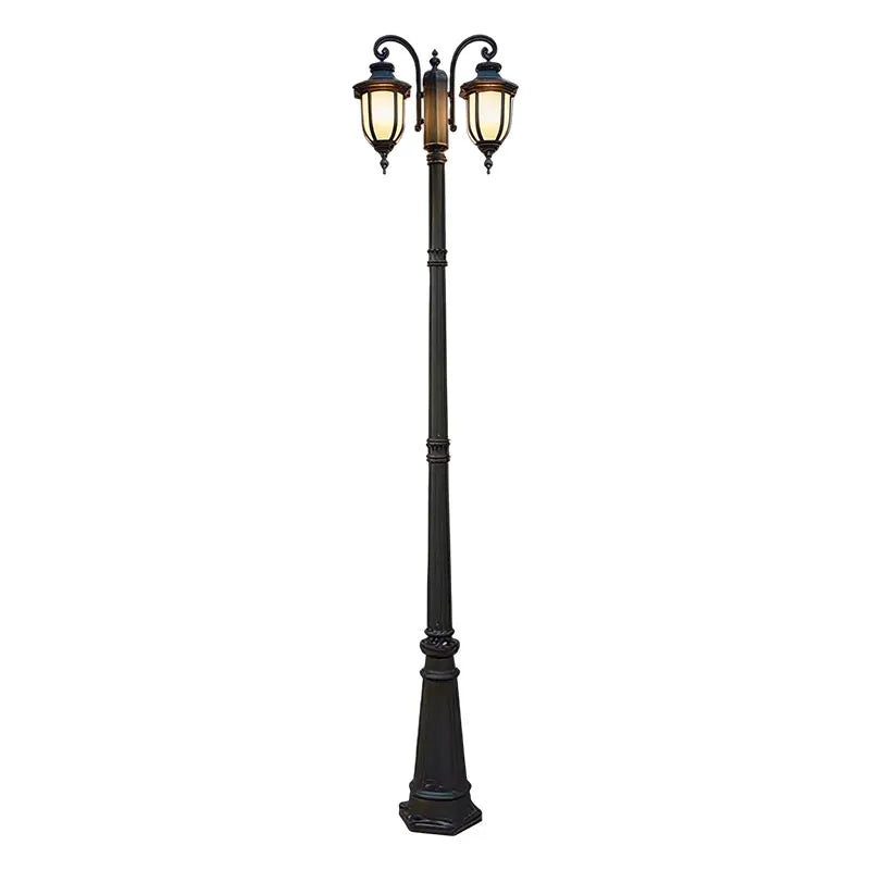 Outdoor Post Light Fixture European Garden Lamp Post - view 9