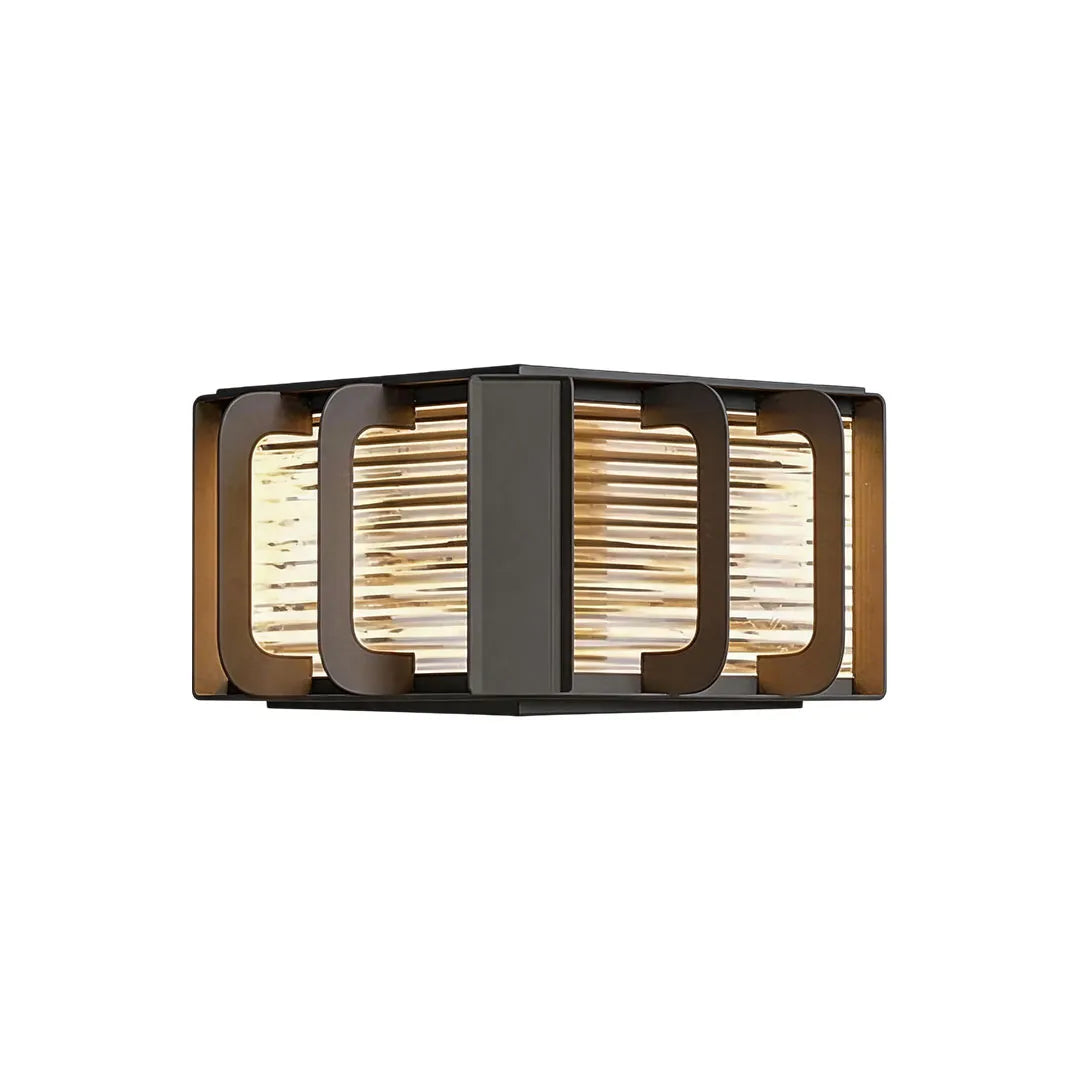 Outdoor Solar Pillar Lights Modern Black Courtyard Light - view 8