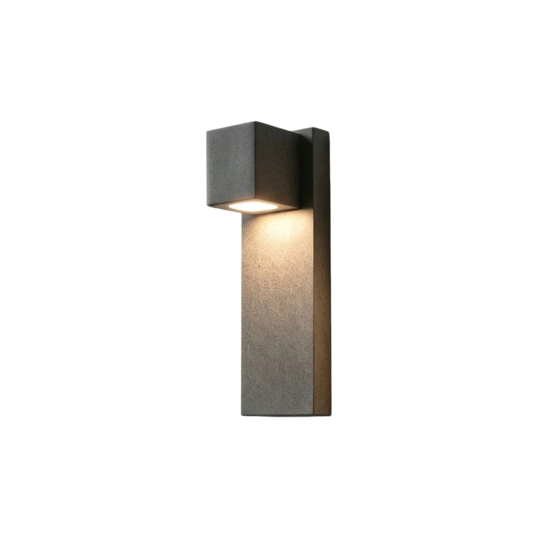 Outdoor Stone Wall Lighting Minimalist LED Geometry Light - view 8