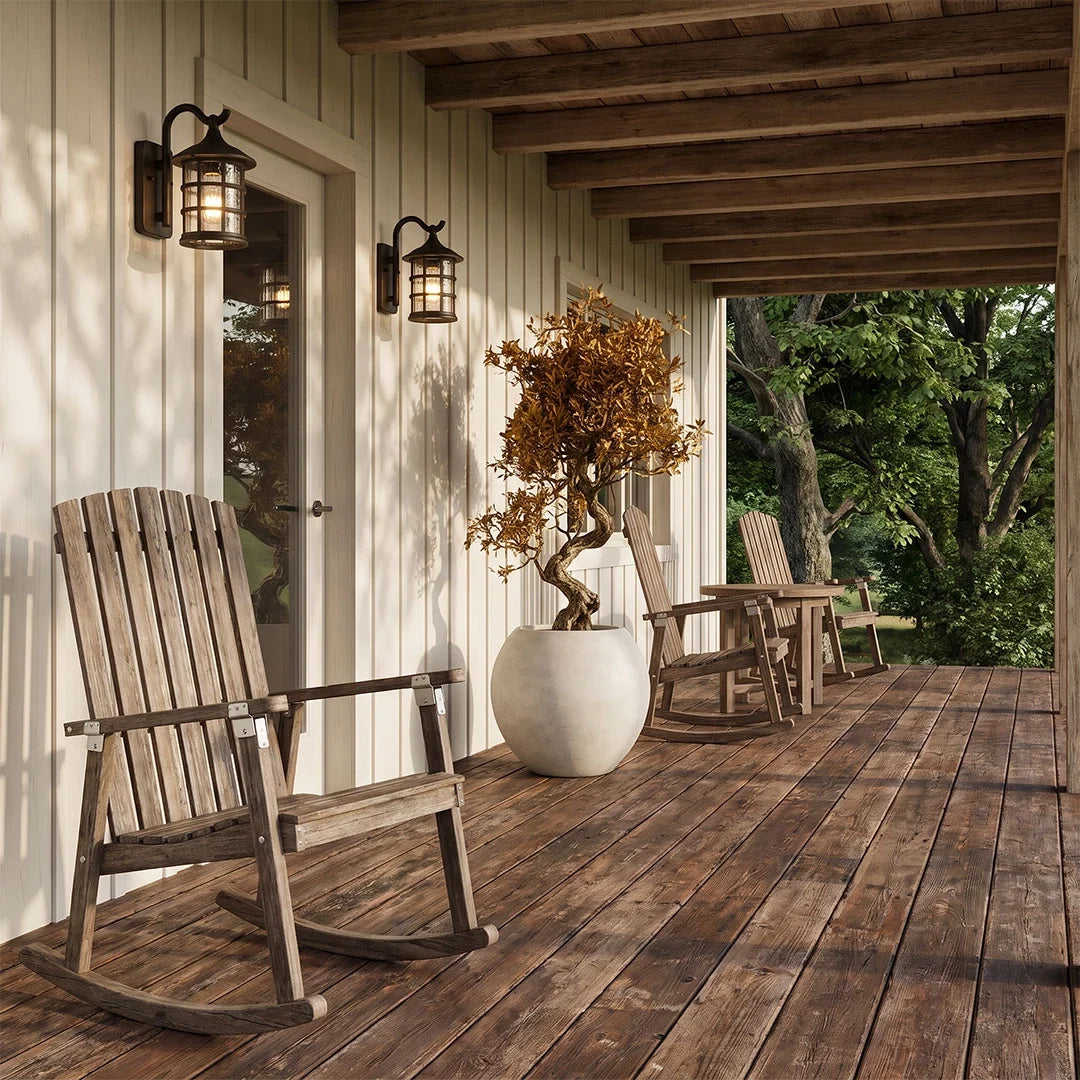 Outdoor Wall Light Lantern American Waterproof Light - view 5