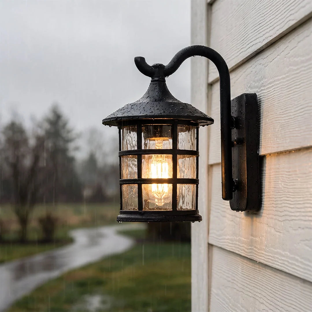 Outdoor Wall Light Lantern American Waterproof Light
