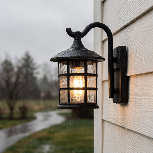 Outdoor Wall Light Lantern American Waterproof Light