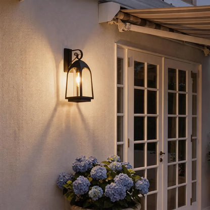 2 PCS Outdoor Wall Mount Lights Vintage Black Iron Light - view 6