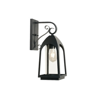 2 PCS Outdoor Wall Mount Lights Vintage Black Iron Light - view 9