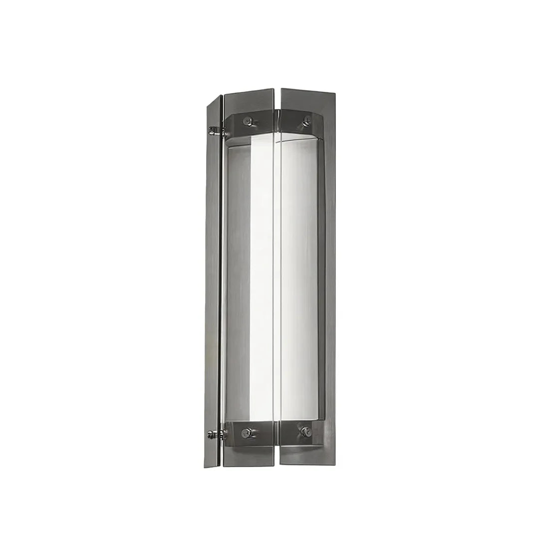 Silver Outdoor Wall Lights Modern Waterproof Glass LED Light - view 12