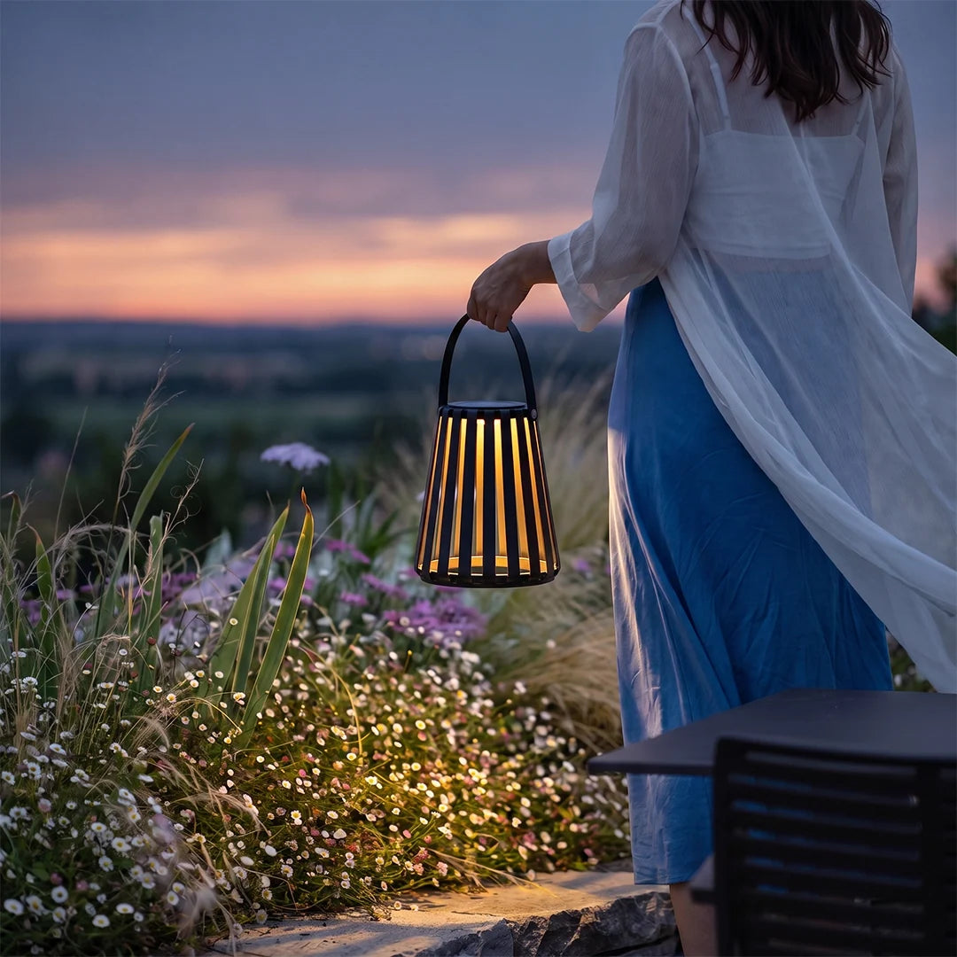 Portable LED Light Lantern Solar Outdoor Landscape Light - view 6