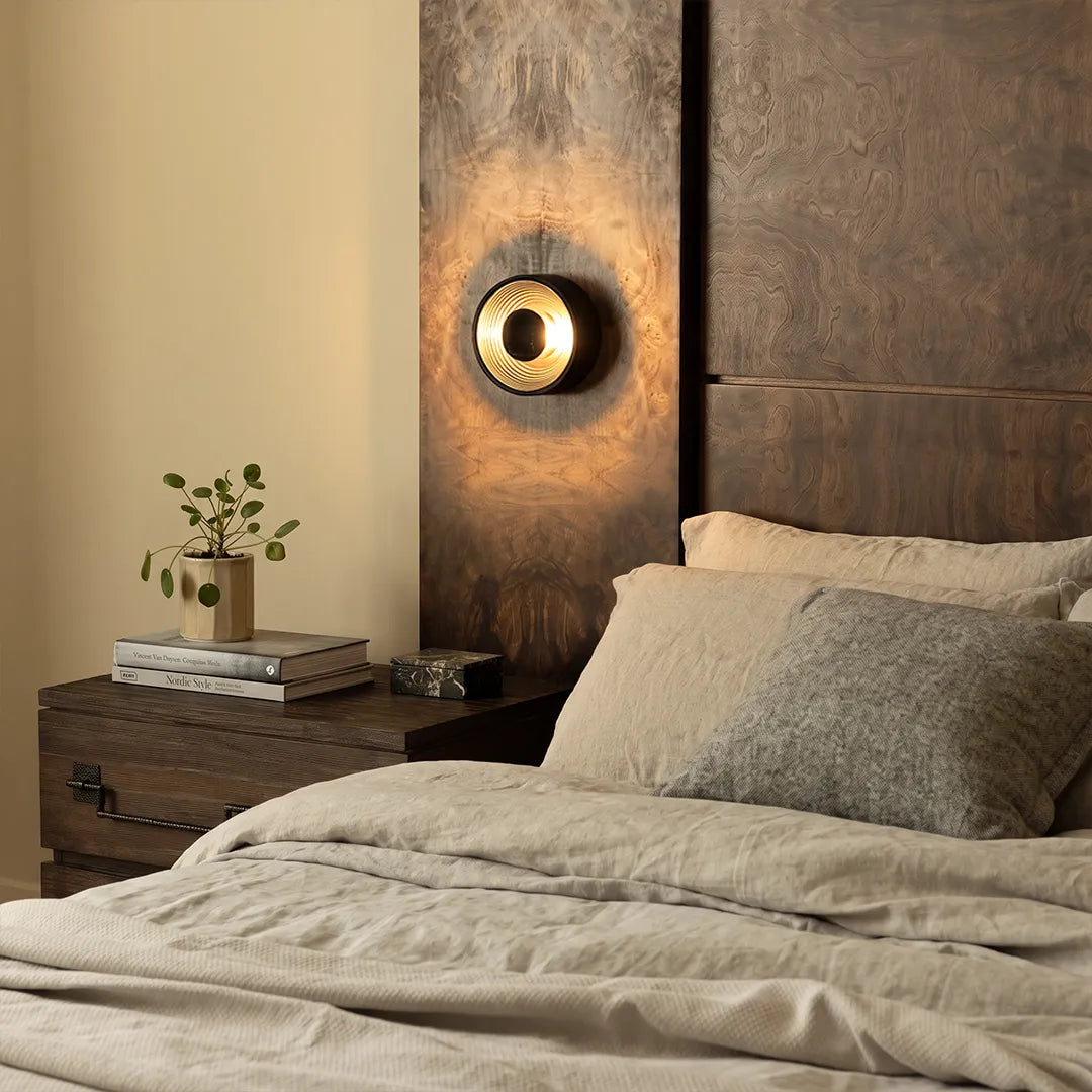 Round Wall Sconce Modern Luxury Artistic Accent Light - view 2