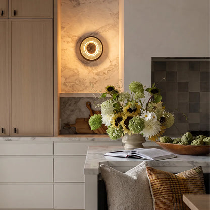Round Wall Sconce Modern Luxury Artistic Accent Light - view 3
