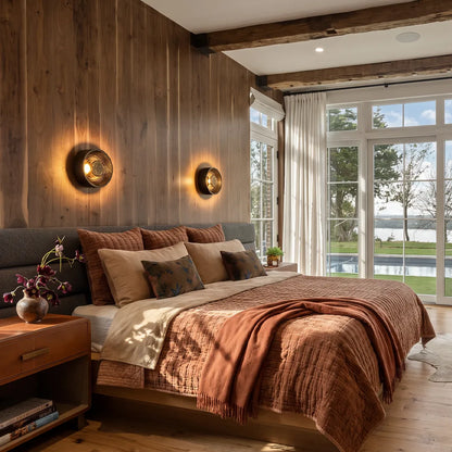 Round Wall Sconce Modern Luxury Artistic Accent Light - view 5