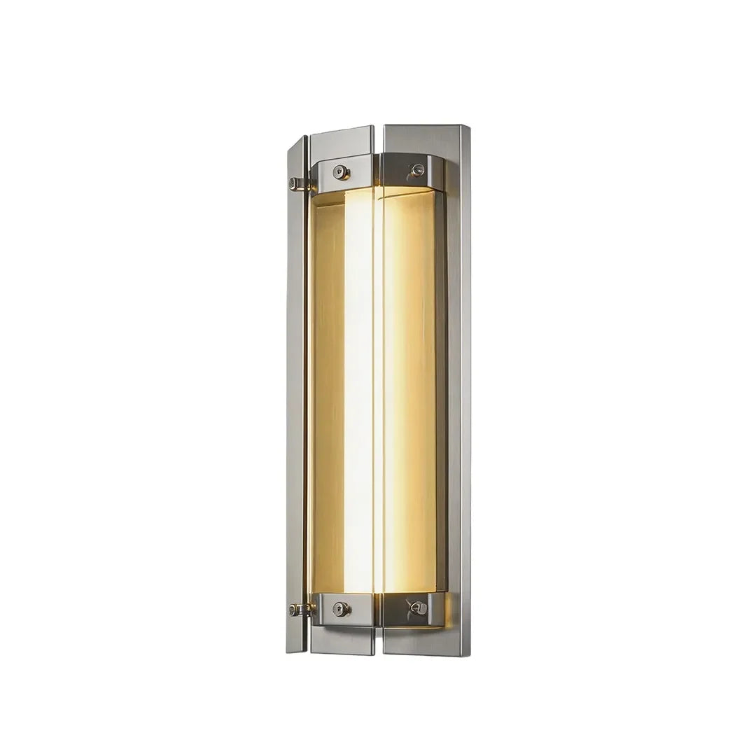 Silver Outdoor Wall Lights Modern Waterproof Glass LED Light - view 10