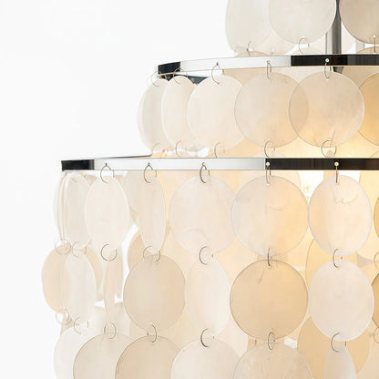 Small Staircase Chandelier American Country Shell Ceiling Light - view 6