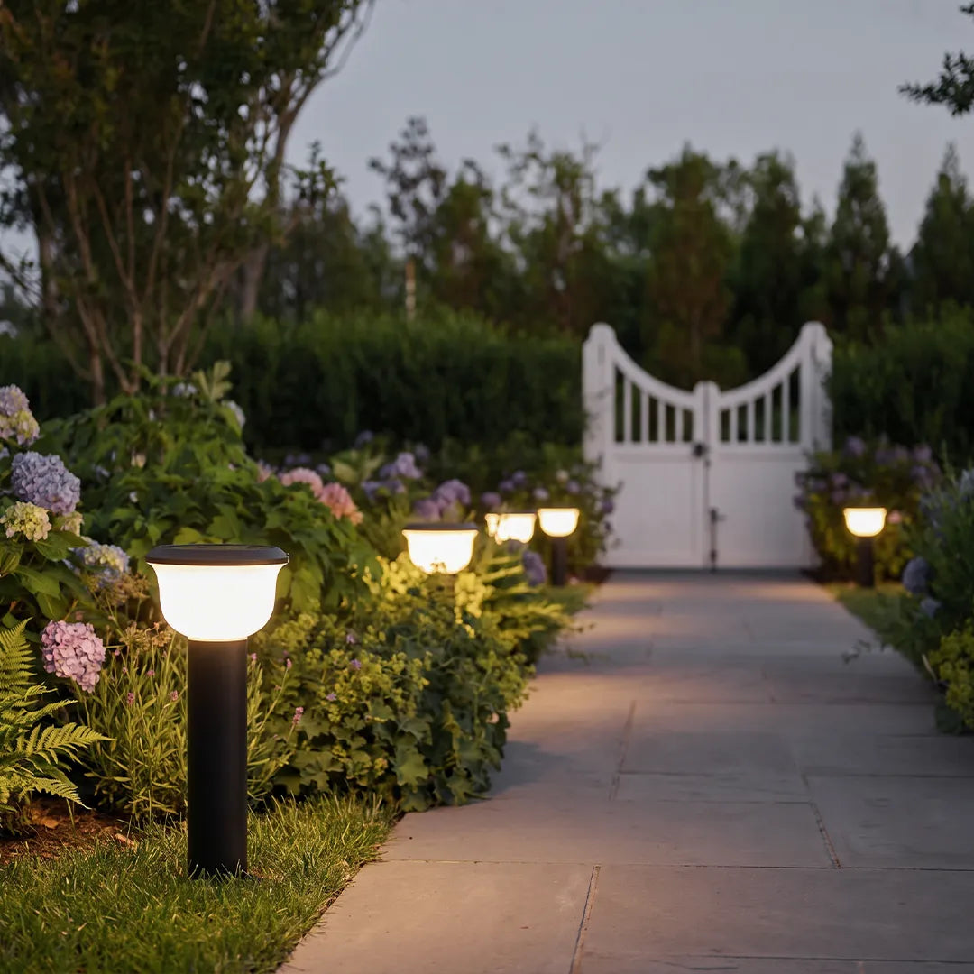 LED Landscape Path Light Modern Bowl-Shade Outdoor Lawn Light - view 4