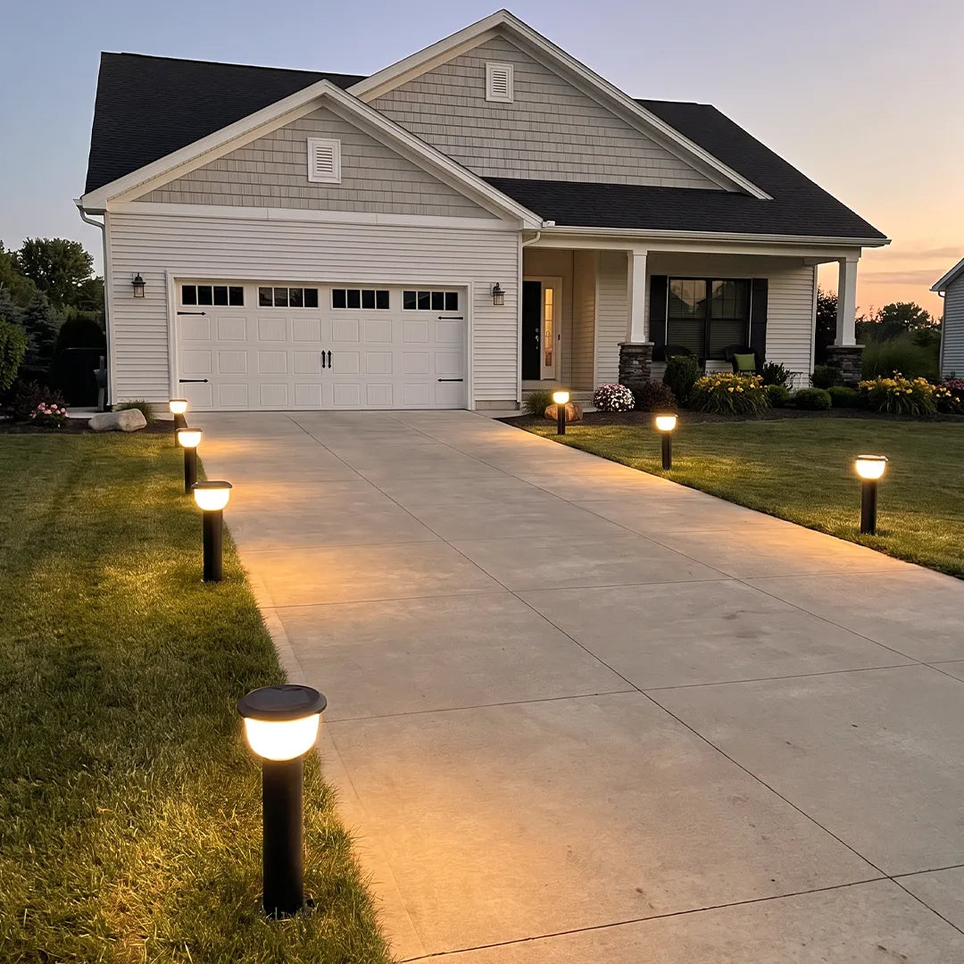 LED Landscape Path Light Modern Bowl-Shade Outdoor Lawn Light - view 2