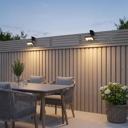 2 PCS Clip On Outdoor Solar Lights and USB Rechargeable Light - view 3