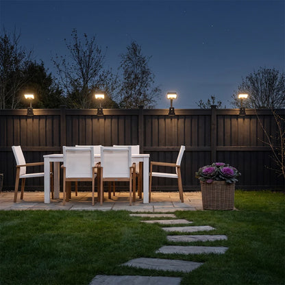 2 PCS Clip On Outdoor Solar Lights and USB Rechargeable Light - view 6
