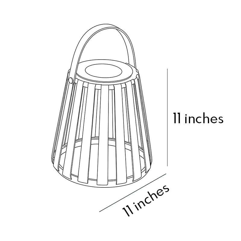 Portable LED Light Lantern Solar Outdoor Landscape Light - view 11