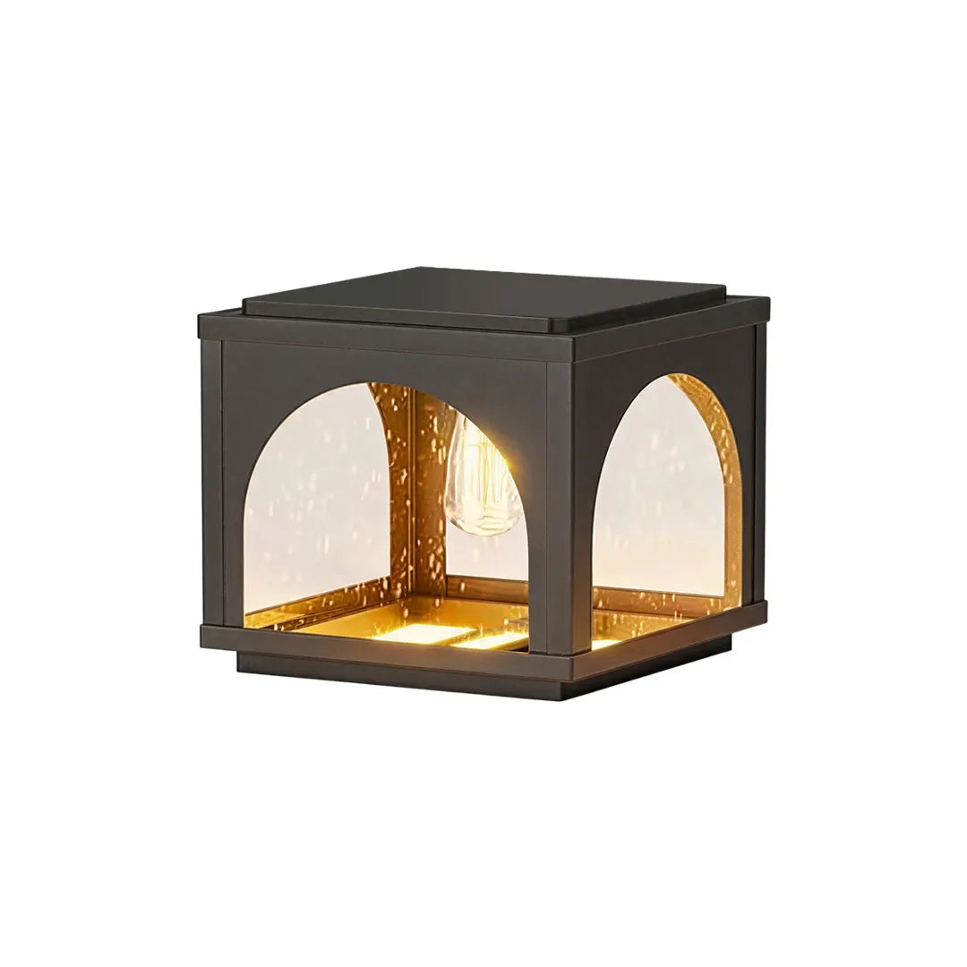 Solar Outdoor Pillar Lights Modern E27 Courtyard Lights - view 10