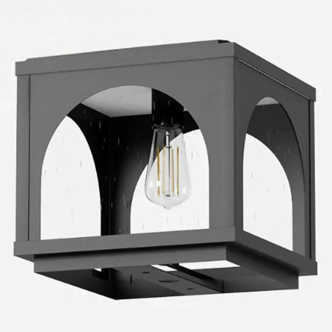 Solar Outdoor Pillar Lights Modern E27 Courtyard Lights - view 8
