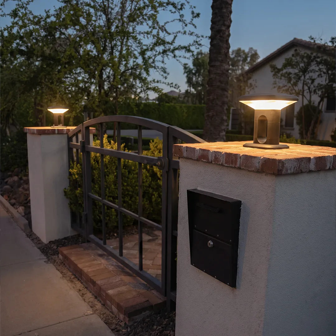 Gate Pillar Lights Modern Low-Profile Outdoor Light - view 4