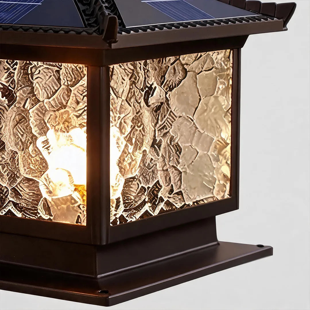 Landscape Pillar Lighting Vintage Roofline Outdoor Light - view 7
