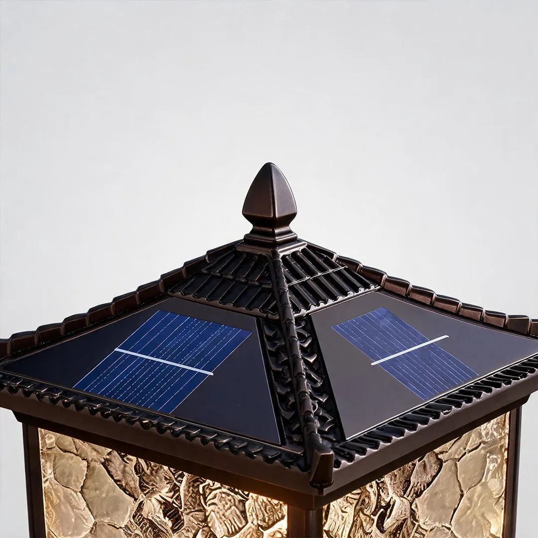 Landscape Pillar Lighting Vintage Roofline Outdoor Light - view 8